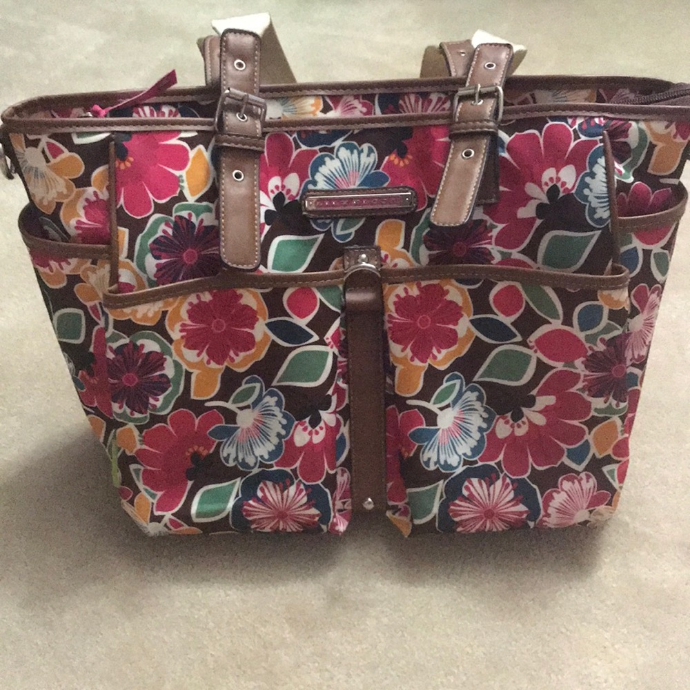 Floral handbag